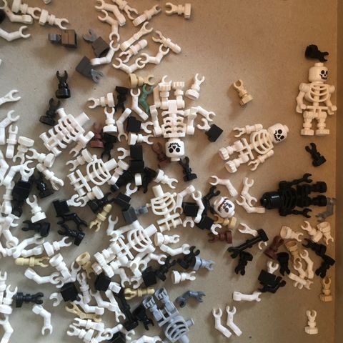 Lego Skeleton lot selges samlet!