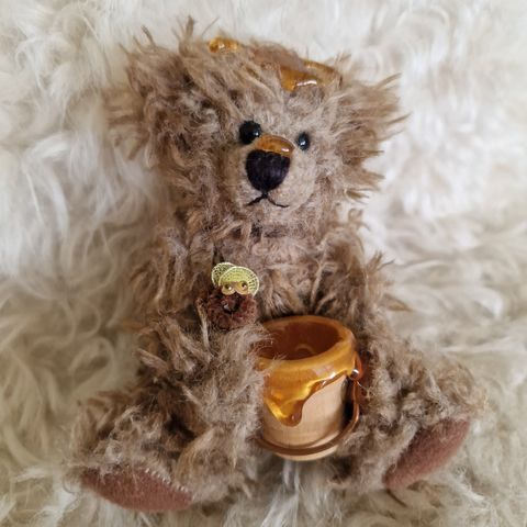 Liten teddybjørn - Honey bear