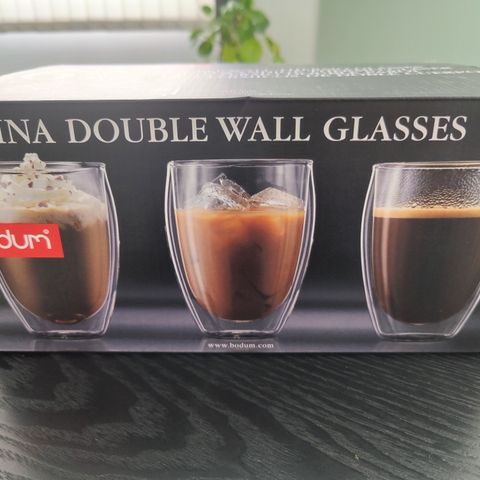 BODUM Pavina double glasses