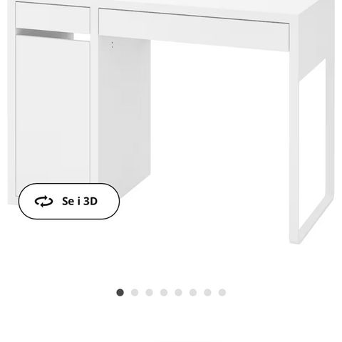 MICKE skrivebord fra IKEA