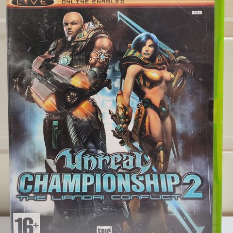 •OG Xbox- Unreal championship 2:The Liandri Conflict