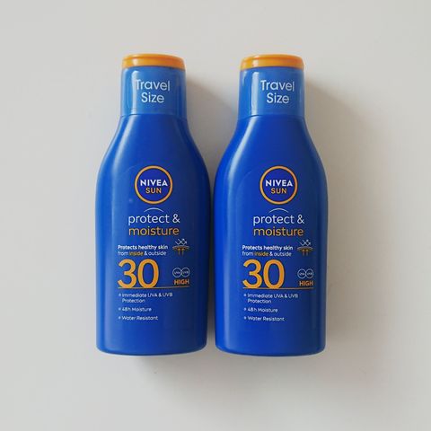 Nivea solkrem SPF 30. Ord. pris 258 kr