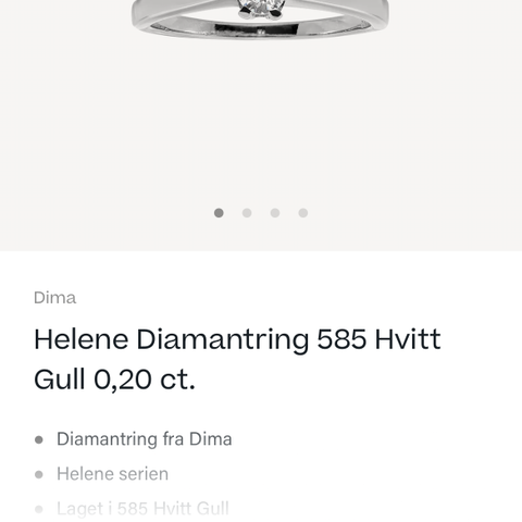 Helene Diamantring 0,20 ct