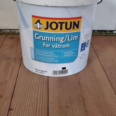 Jotun grunning / lim for våtrom