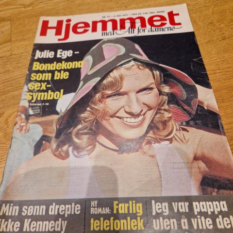 Hjemmet 1973, Julie Ege,  Elton John