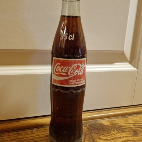 Coca-Cola glassflaske fra Nigeria