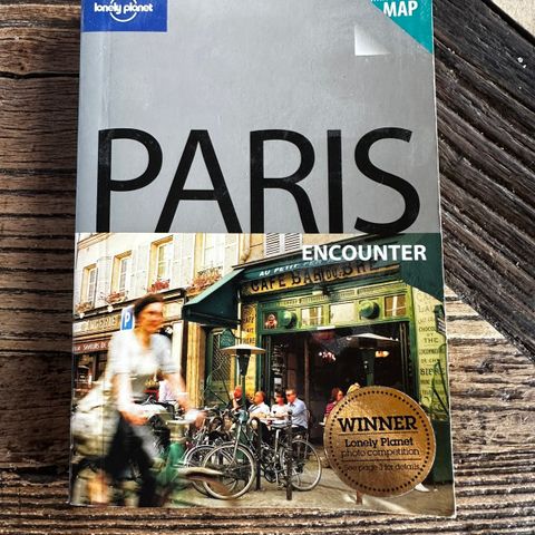 Reisebok: Lonely Planet PARIS