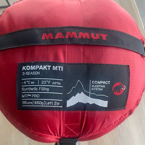 Mammut Kompakt MTI 3-season sovepose