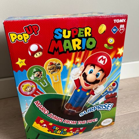 Super Mario pop-up spill