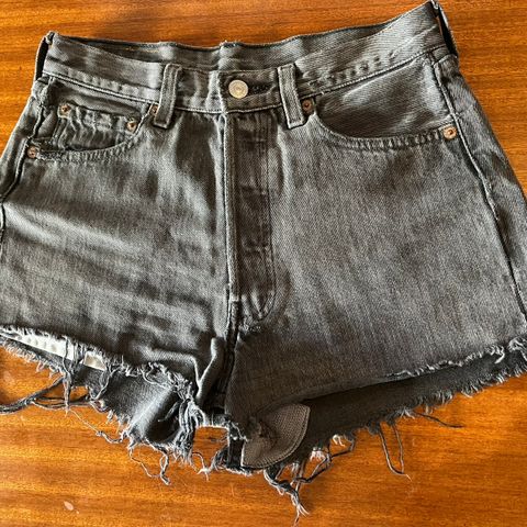 Vintage grå levis 501 shorts
