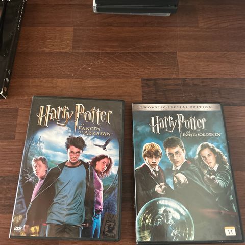 Harry Potter og føniksordenen.Harry Potter og fangen fra Azkaban