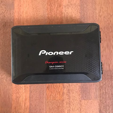 2400w Pioneer GM-D9601 monoblokk forsterker