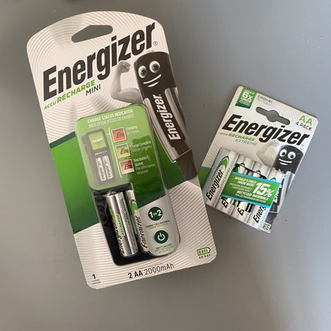 Energizer recharge Mini AA charger