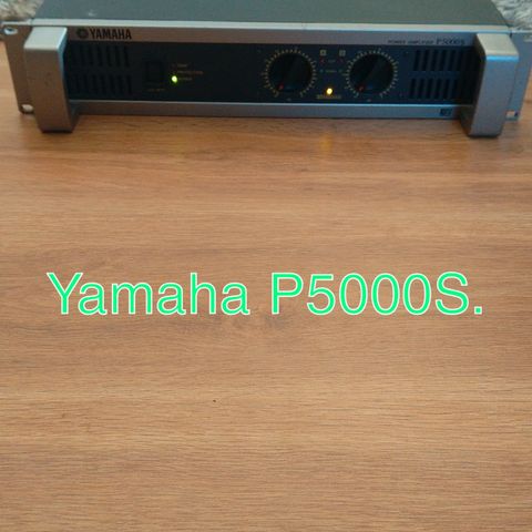Yamaha P 5000 forsterker pa