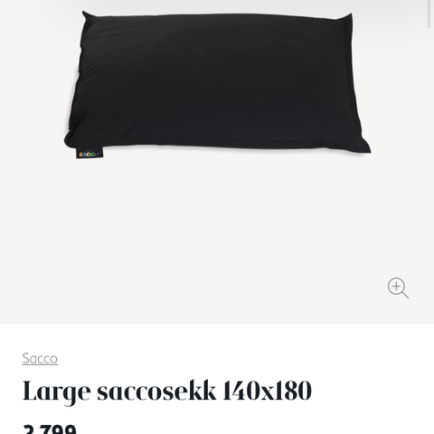 Stor sakkosekk