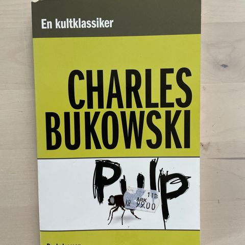 Charles Bukowski «Pulp» (norsk bok)