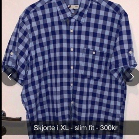 Skjorte i XL slim fit