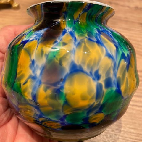 Murano glass vase