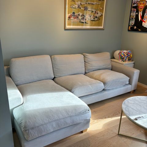 Home & Cottage sofa med sjeselong