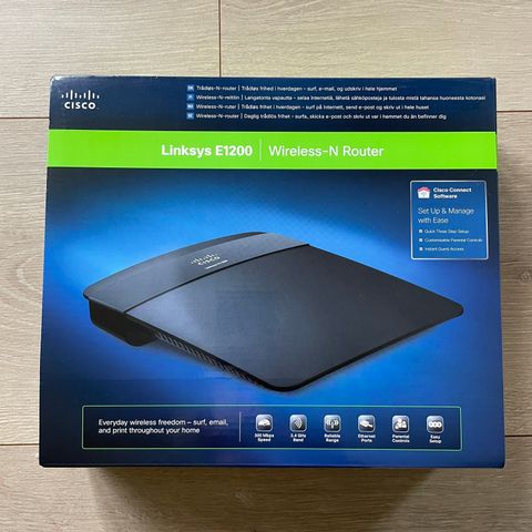 Linksys E1200 router