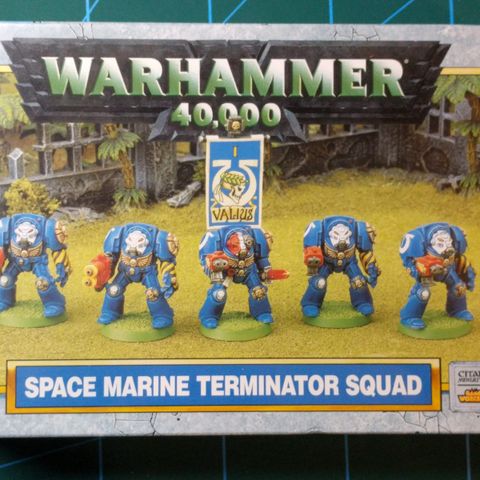 Warhammer 40k Space Marines Terminators (OOP)