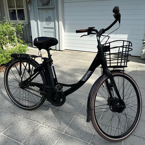 Pent brukt og godt utstyrt Eco Ambassador el-sykkel til salgs