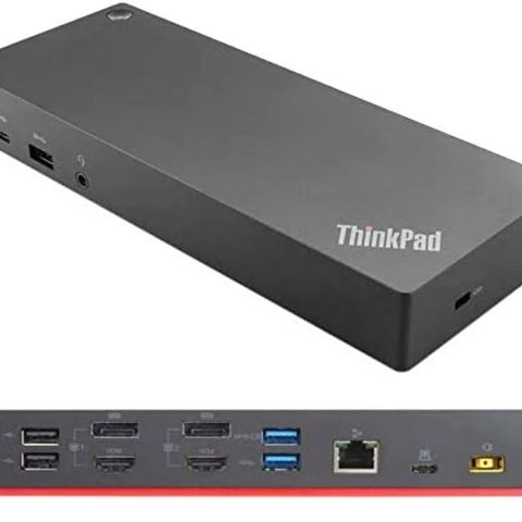 ThinkPad 40AF USB-C Dock USB-C Dokkingstasjon