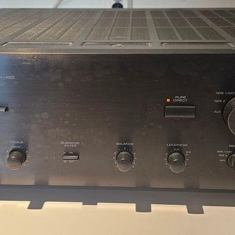 Yamaha ax-450 stereo forsterker