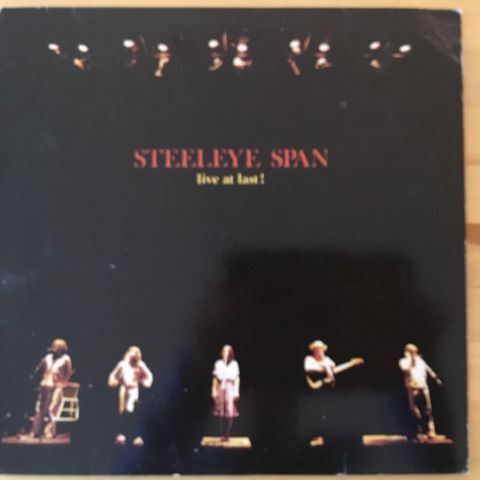 Steeleye span, live at last! LP