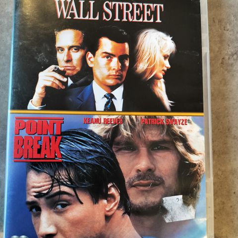 Wall Street - Point Break ( DVD) 1987 - 1991