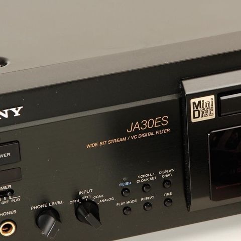 Sony JA30ES Hi-End MiniDisc Player|Worldwide Shipping!