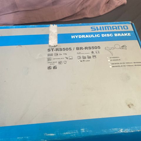 Shimano hydraulisk skivebremssett