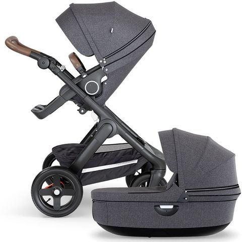 Stokke Trailz - Black Melange (nesten ny)