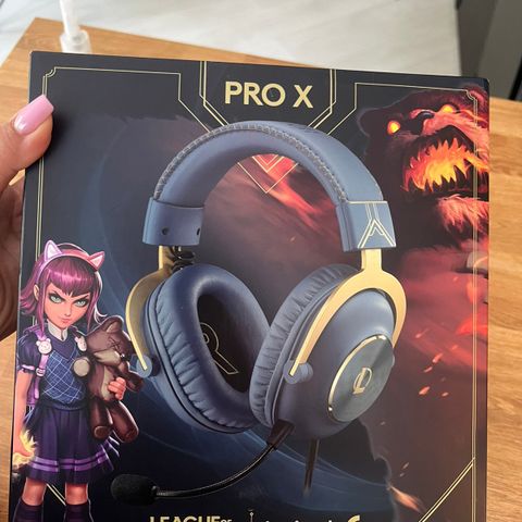 An exclusive PRO X Gaming Headset ,League of Legends style.