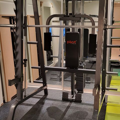 Multigym. Total Smith Machine. Pivot