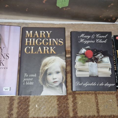 Mary Higgins Clark bøker