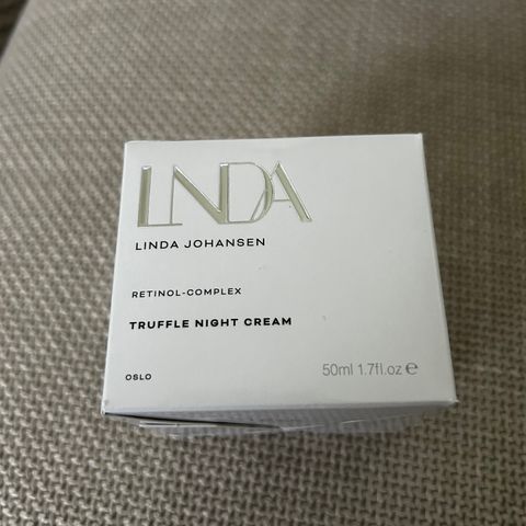 Ny og forseglet Linda Johansen Truffle night cream