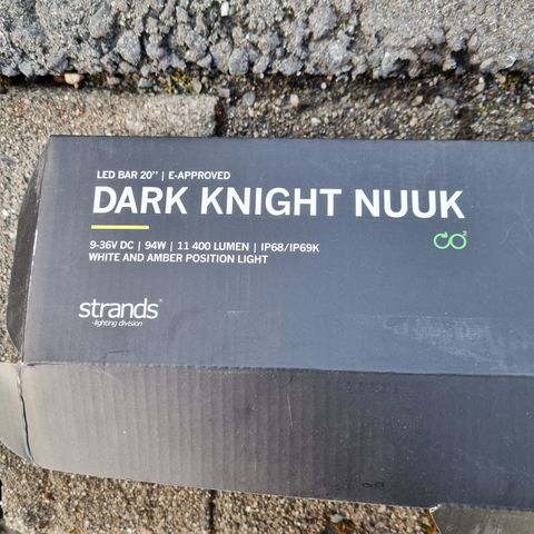 Ledbar Dark Knight Nuuk 20"