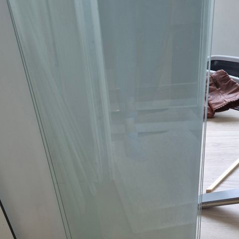 Glass hylleplate 80x37 Utrusta fra Ikea