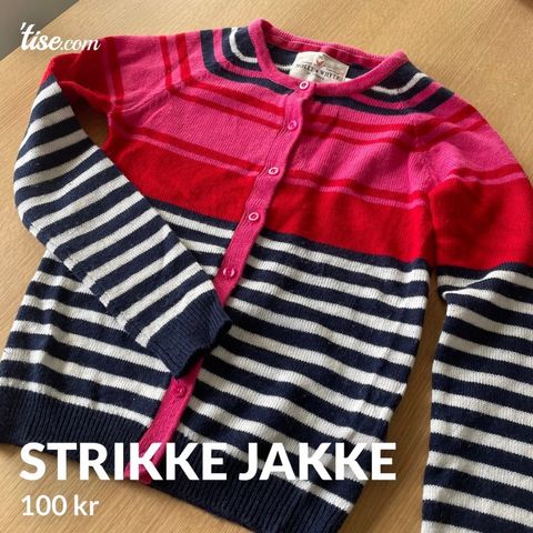 Strikke jakke