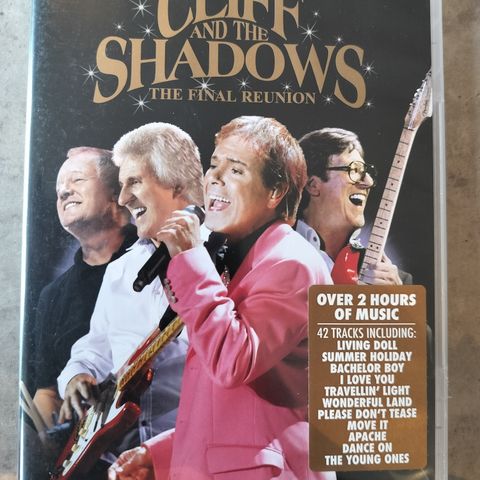 Cliff Richard and the Shadows ( DVD) The Final Reunion - 100 kr inkl frakt