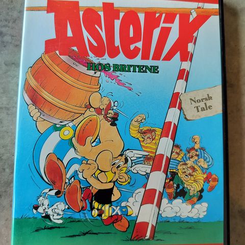 Asterix hos Britene ( DVD) - 1986 - Norsk tale