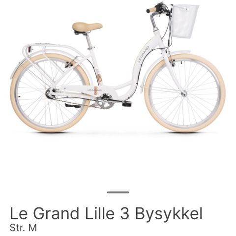 By-sykkel - dame
