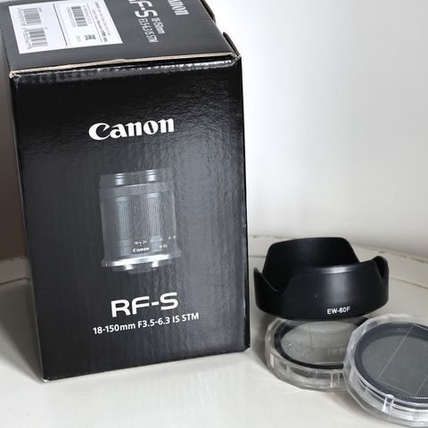 CANON RF-S 18-150  NY FRA NETTBUTIKK