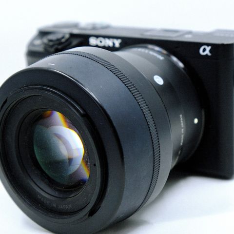 Sony A6300 + objektiver og utstyr