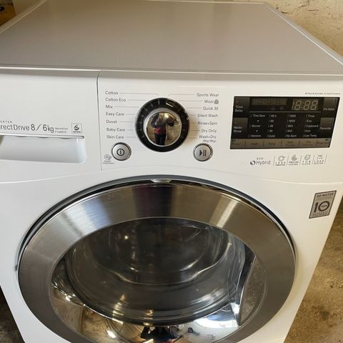 Kombinert Lg vaskemaskin/tørk
