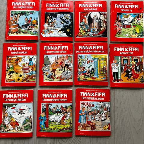 Finn og Fiffi - 84, nr. 1-11