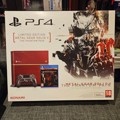 PlayStation 4 – Limited Edition Metal Gear Solid V The Phantom Pain