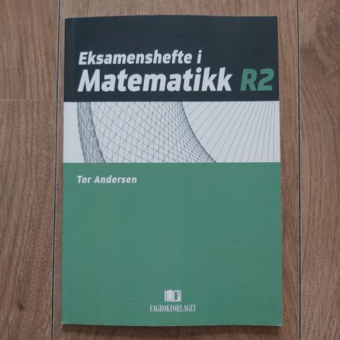 Eksamenshefte i Matematikk R2.