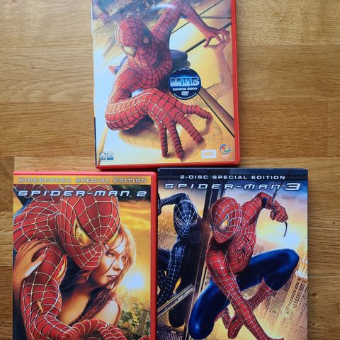 Spider-man 1-3